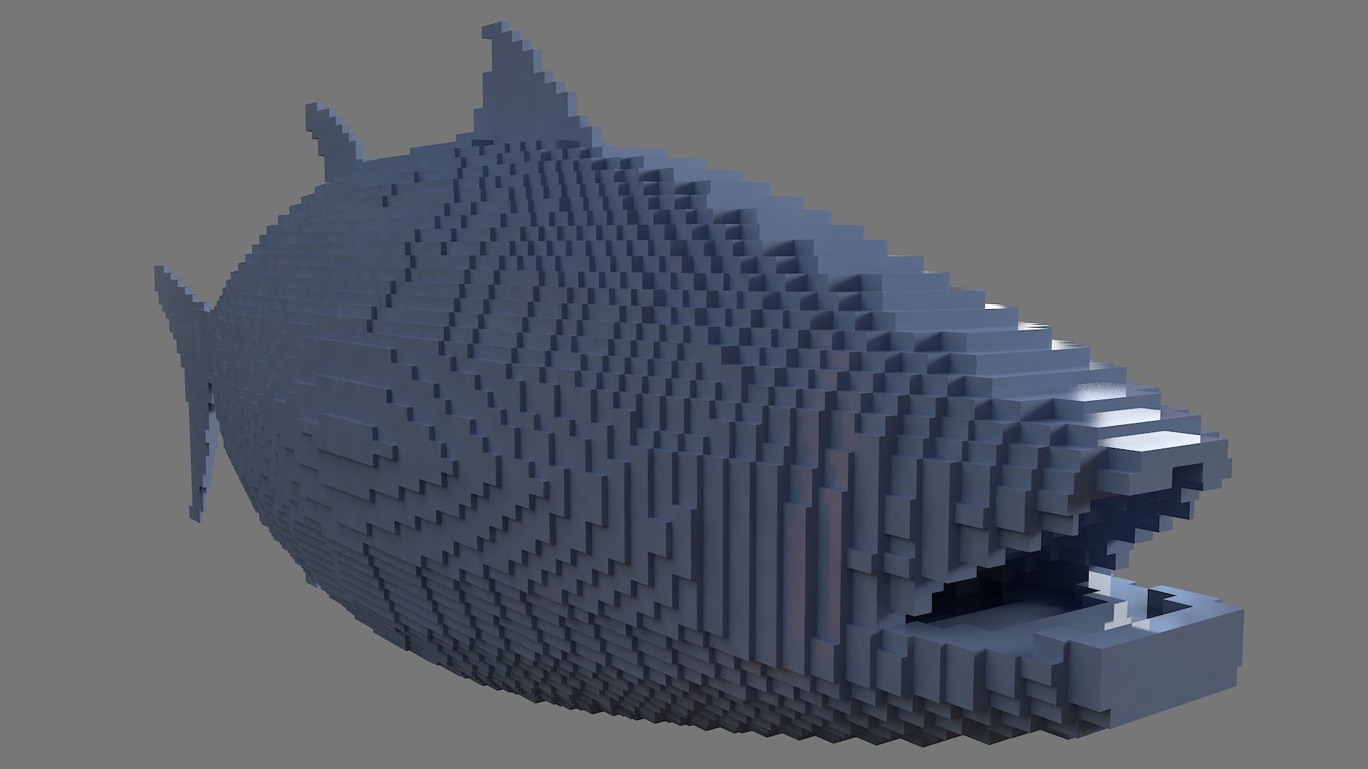 AS LowRez Series - Tuna Fish 3D print model_4