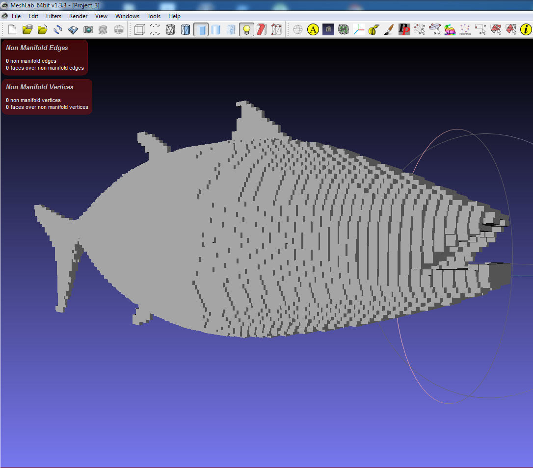 AS LowRez Series - Tuna Fish 3D print model_8