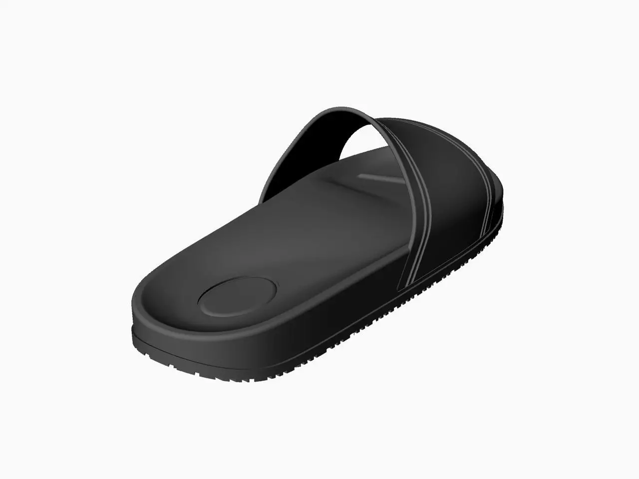 Mens Sandal 3D size 41 3D model