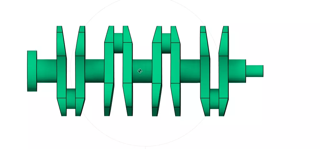 The Crank Shaft 3D model