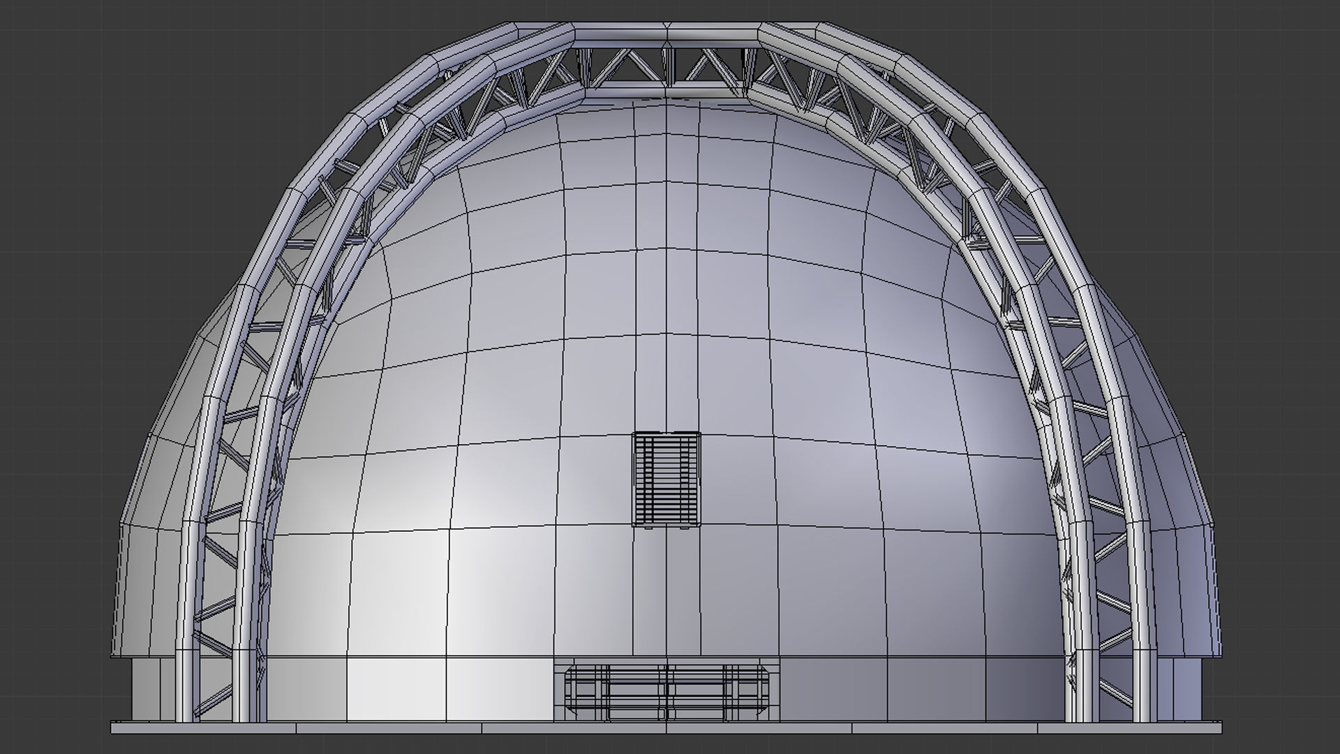 Medical Building with Props - Game Level Pack Low-poly 3D model_42