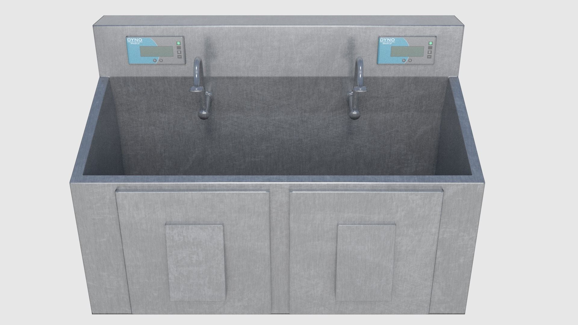 Medical Building with Props - Game Level Pack Low-poly 3D model_16