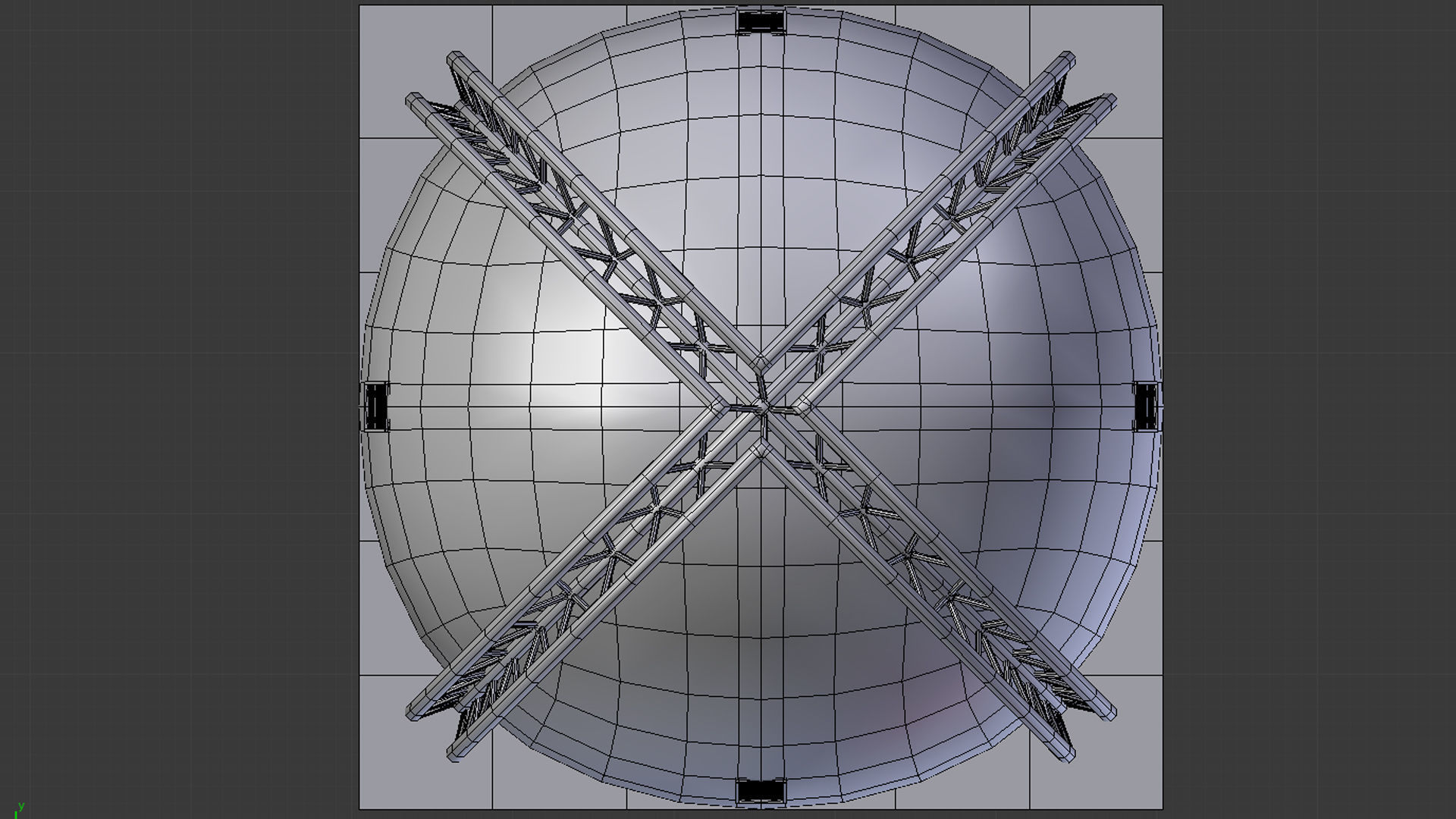 Medical Building with Props - Game Level Pack Low-poly 3D model_40