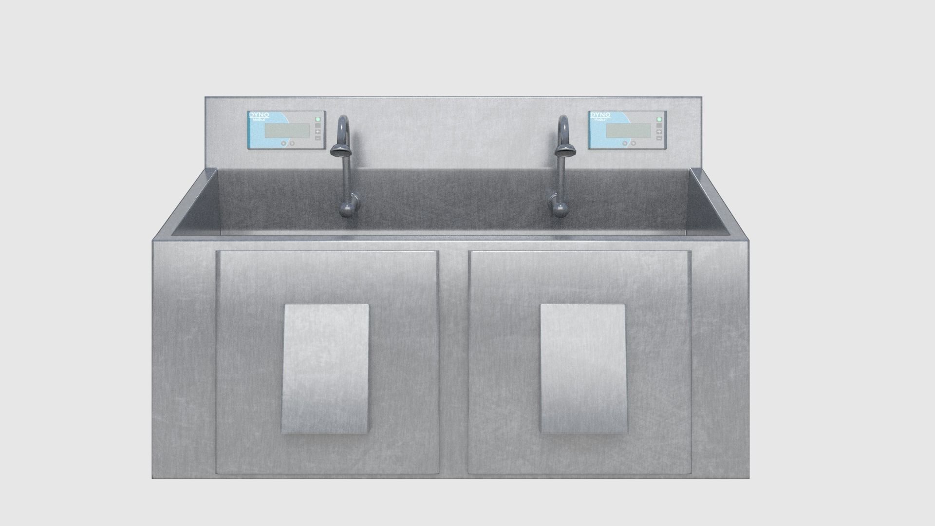 Medical Building with Props - Game Level Pack Low-poly 3D model_14