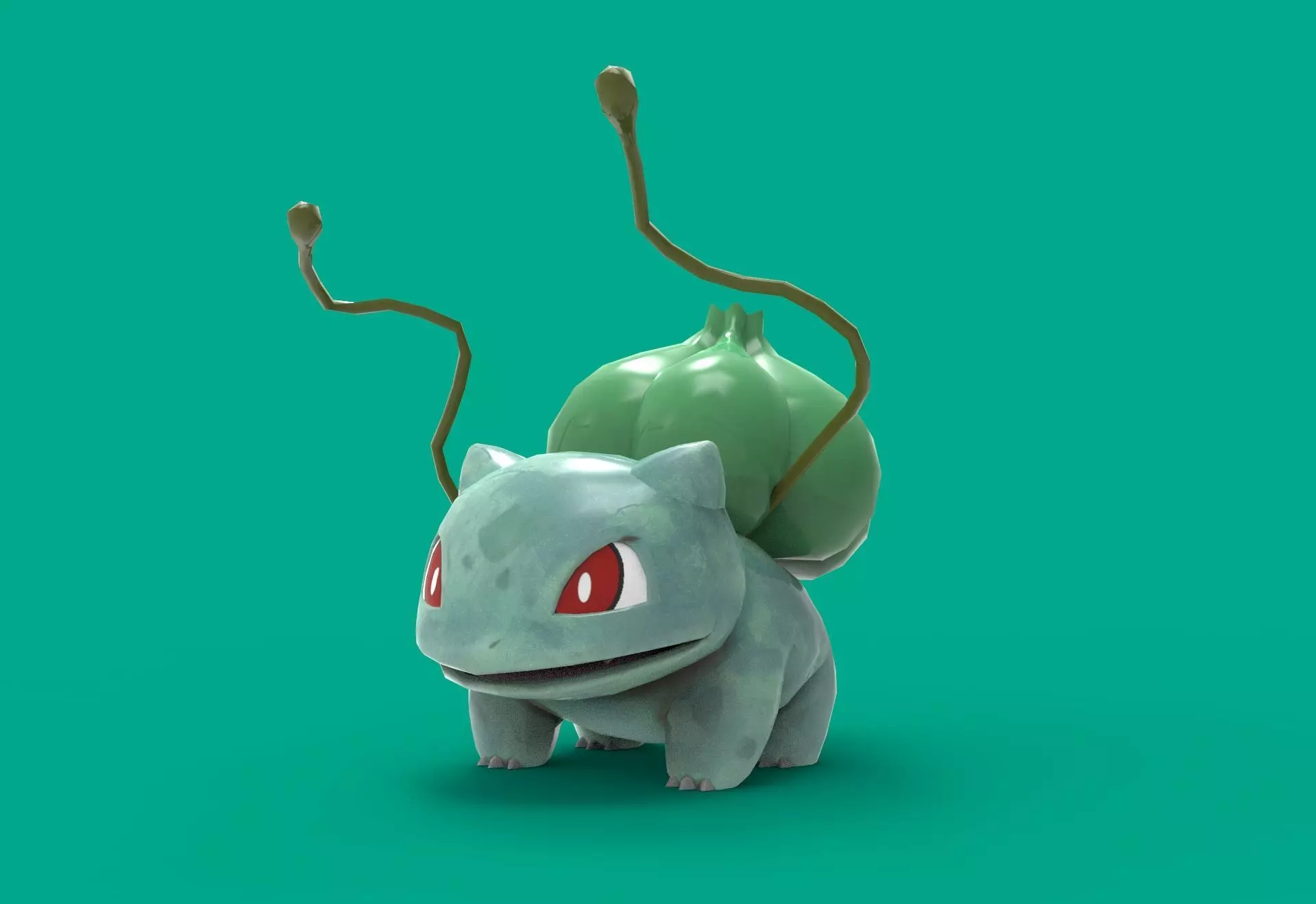 Bulbasaur - Pokemon Low-poly 3D model