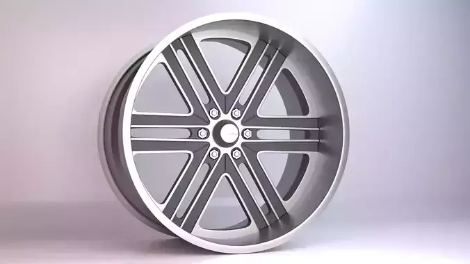 TSW Wheel free 3D model | CGTrader
