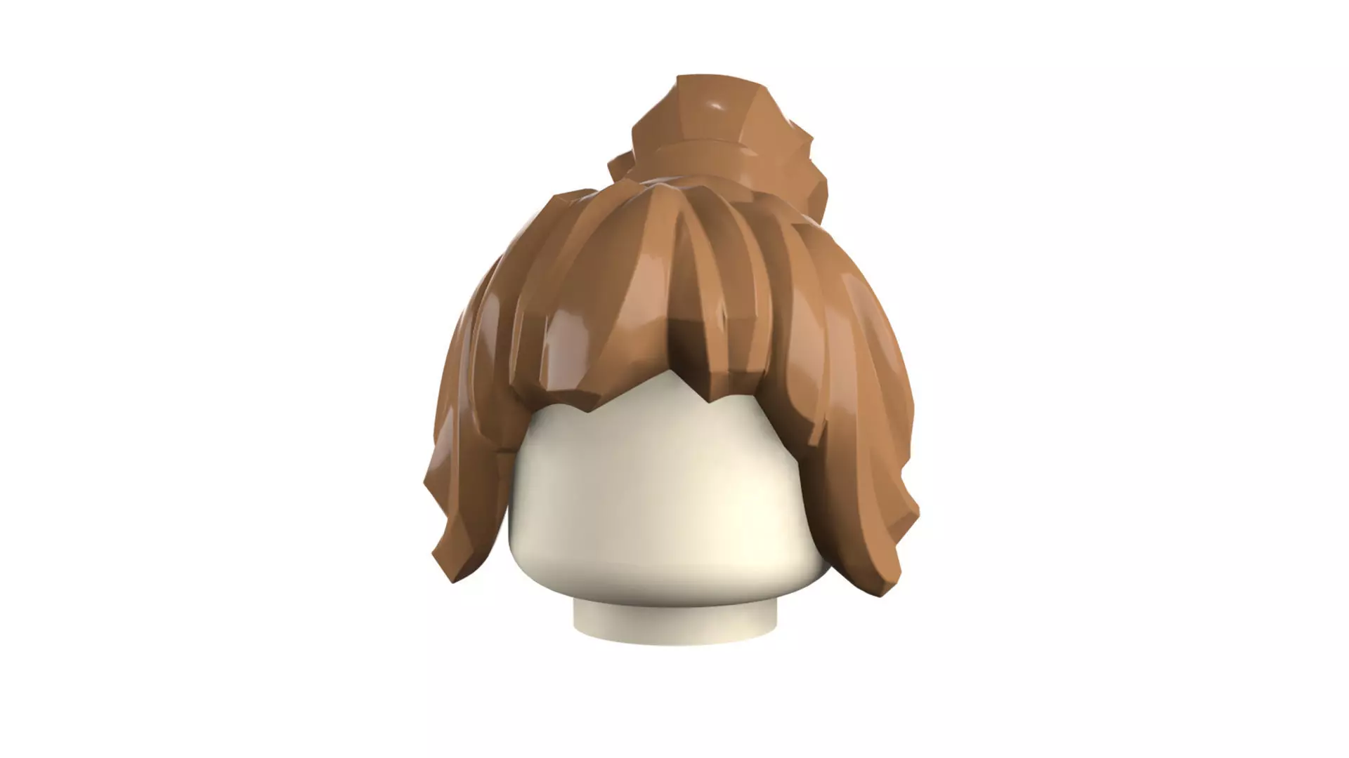 Custom3Dprint Minifigure Accessory - Minifigure Hair S3 - 06 3D print model