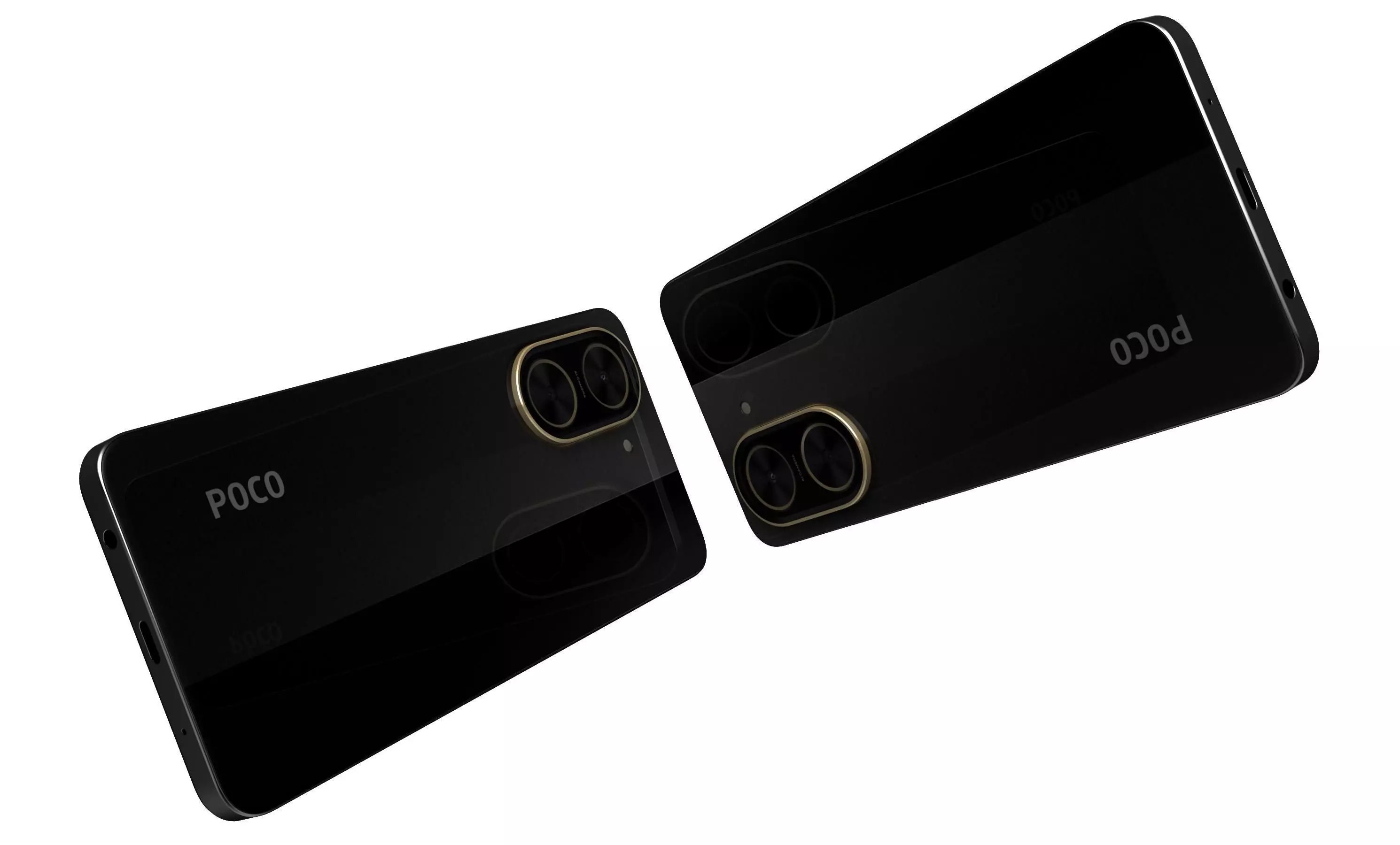 Xiaomi Poco C71 Black High Poly 3D model | CGTrader