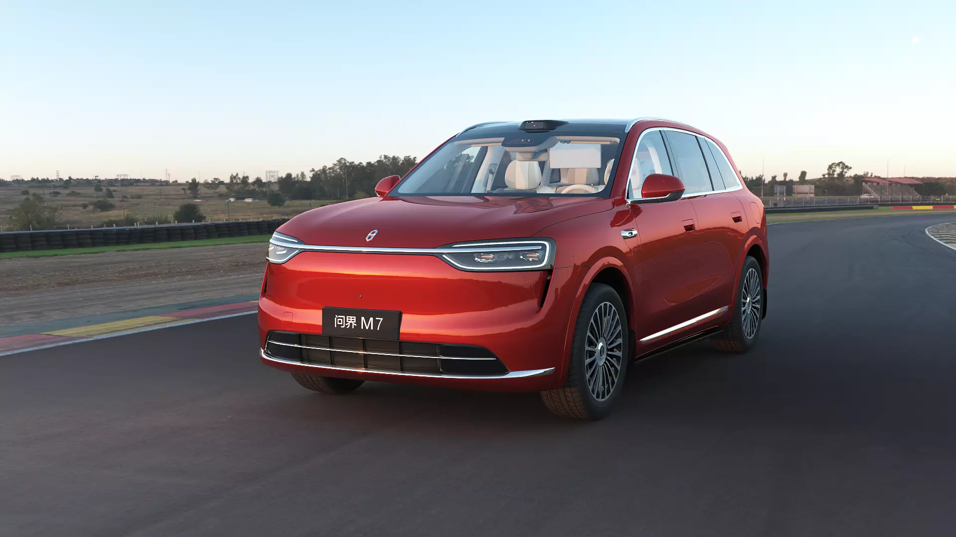 2026 HUAWEI HIMA AITO M7 Ultra with interior Low-poly 3D model