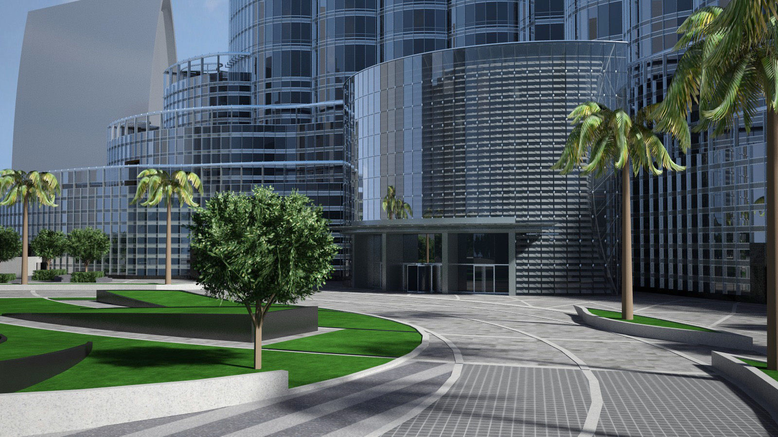 Burj Khalifa Dubai Downtown 3D model_7