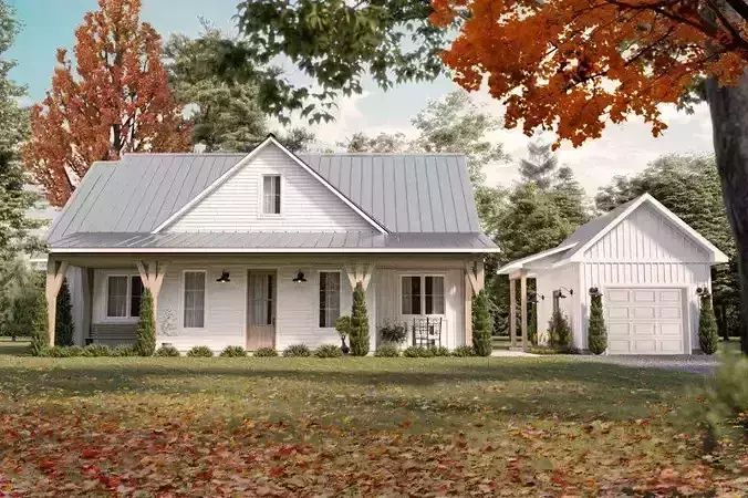 Floor Plans Exterior Renderings 3D model