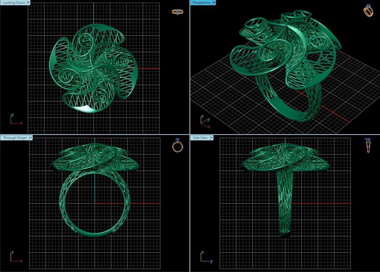 Ring ultra vision 3D print model_2