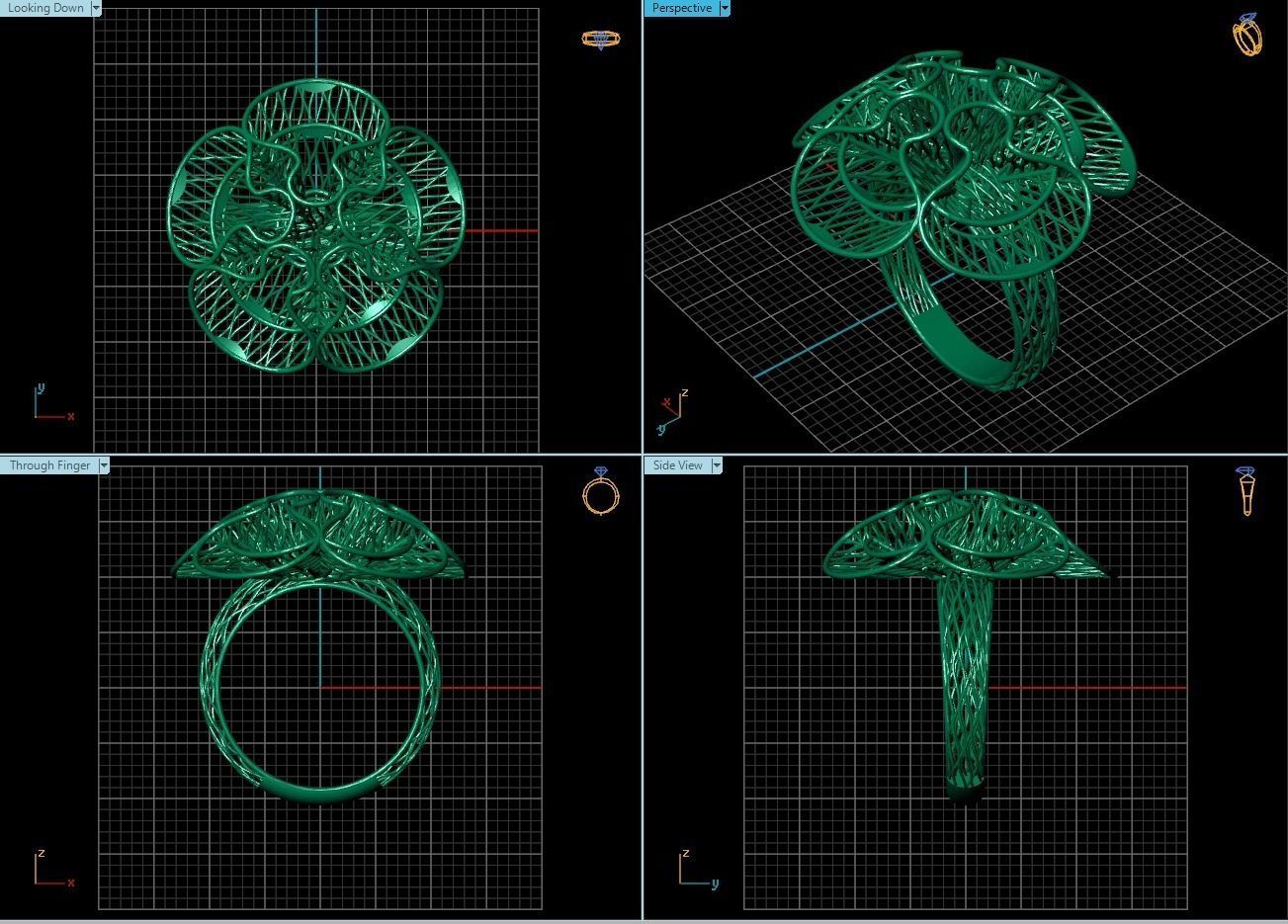 Ring ultra vision 3D print model_2