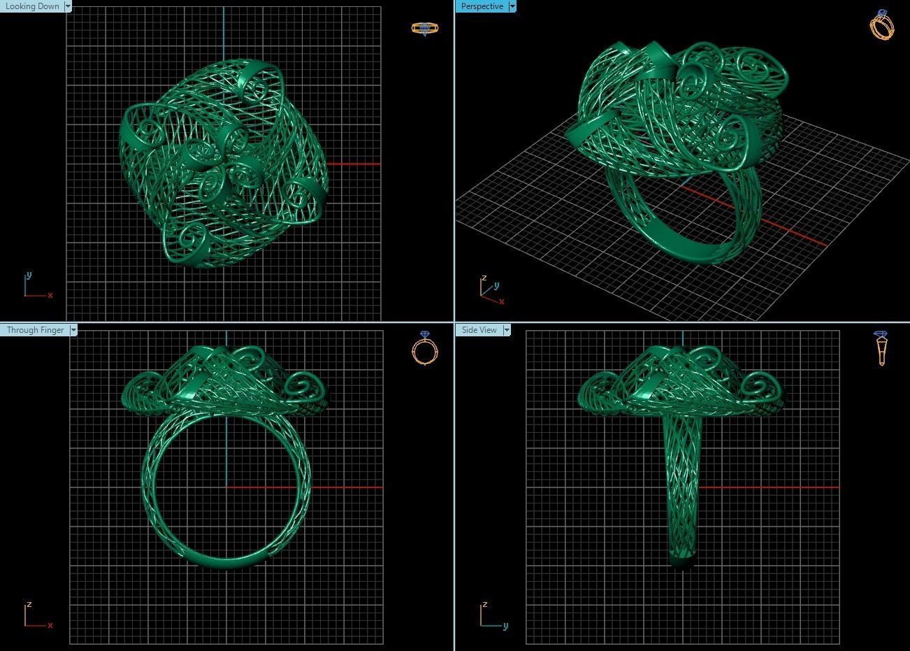 Ring ultra vision 3D print model_2