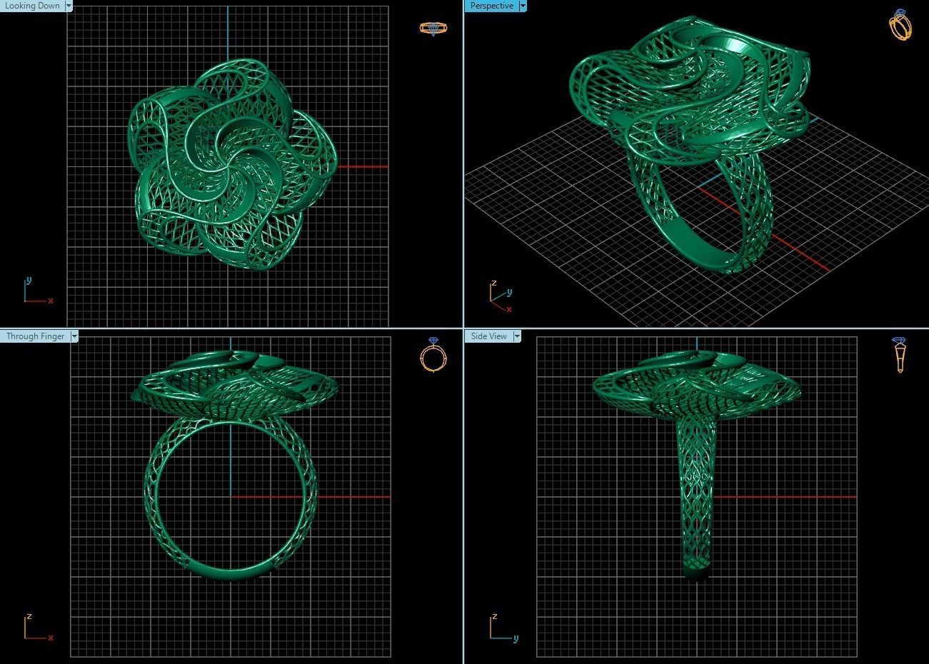 Ring ultra vision 3D print model_1