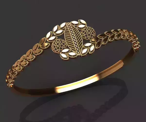 1383 Leaflight Embrace Bracelet 8gm 3D print model