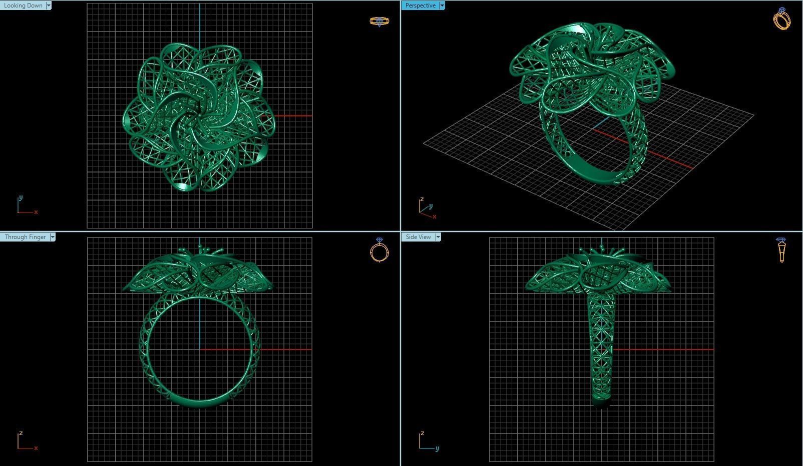 Ring ultra vision 3D print model_2