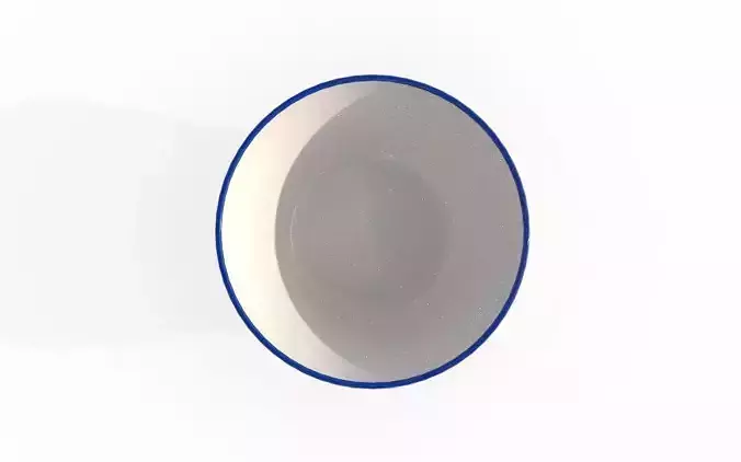 Bowl M21 Low-poly 3D model 6