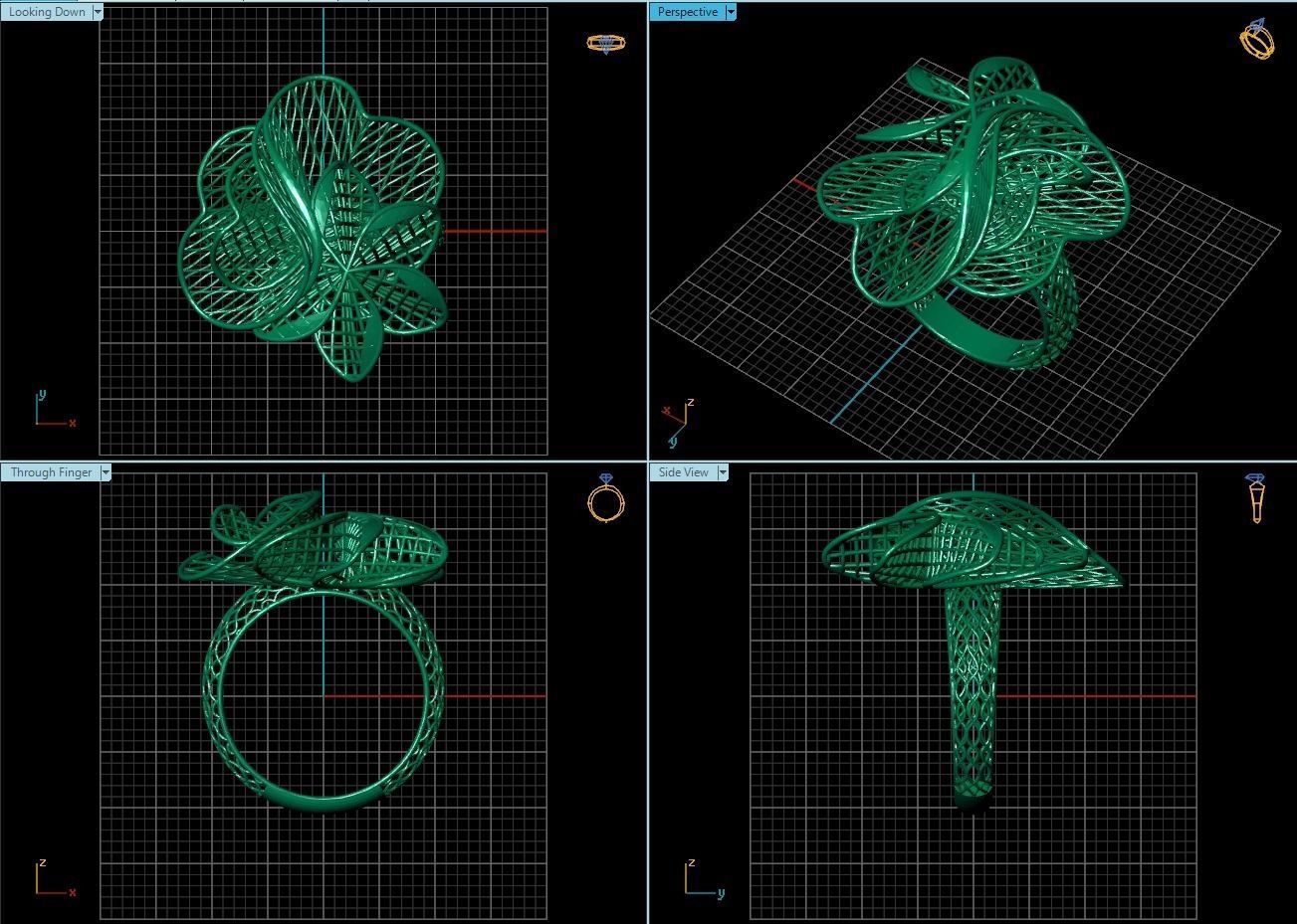 Ring ultra vision 3D print model_2