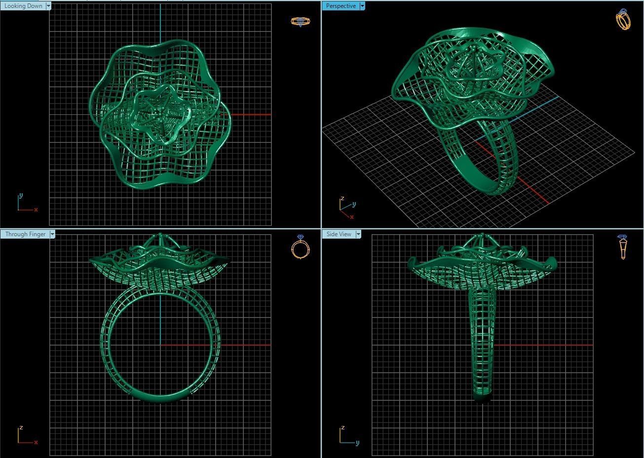 Ring ultra vision 3D print model_2