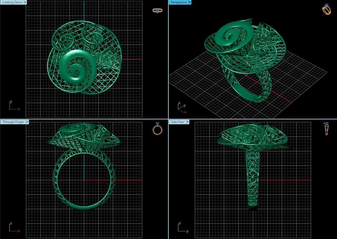 Ring ultra vision 3D print model_2