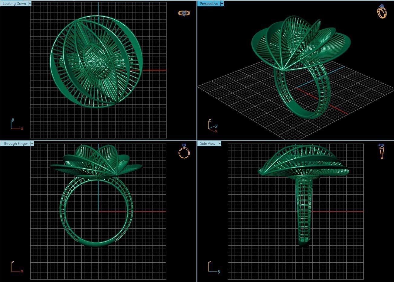 Ring ultra vision 3D print model_2