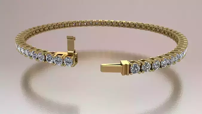Diamond Tennis Bracelet CDTB025