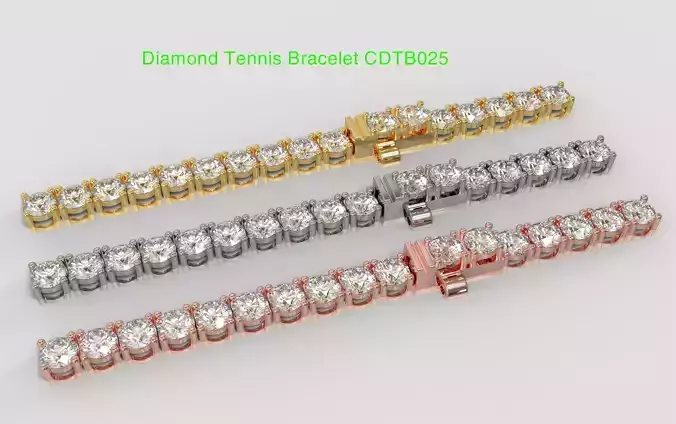 Diamond Tennis Bracelet CDTB025