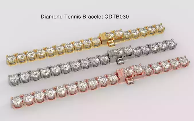 Diamond Tennis Bracelet CDTB030