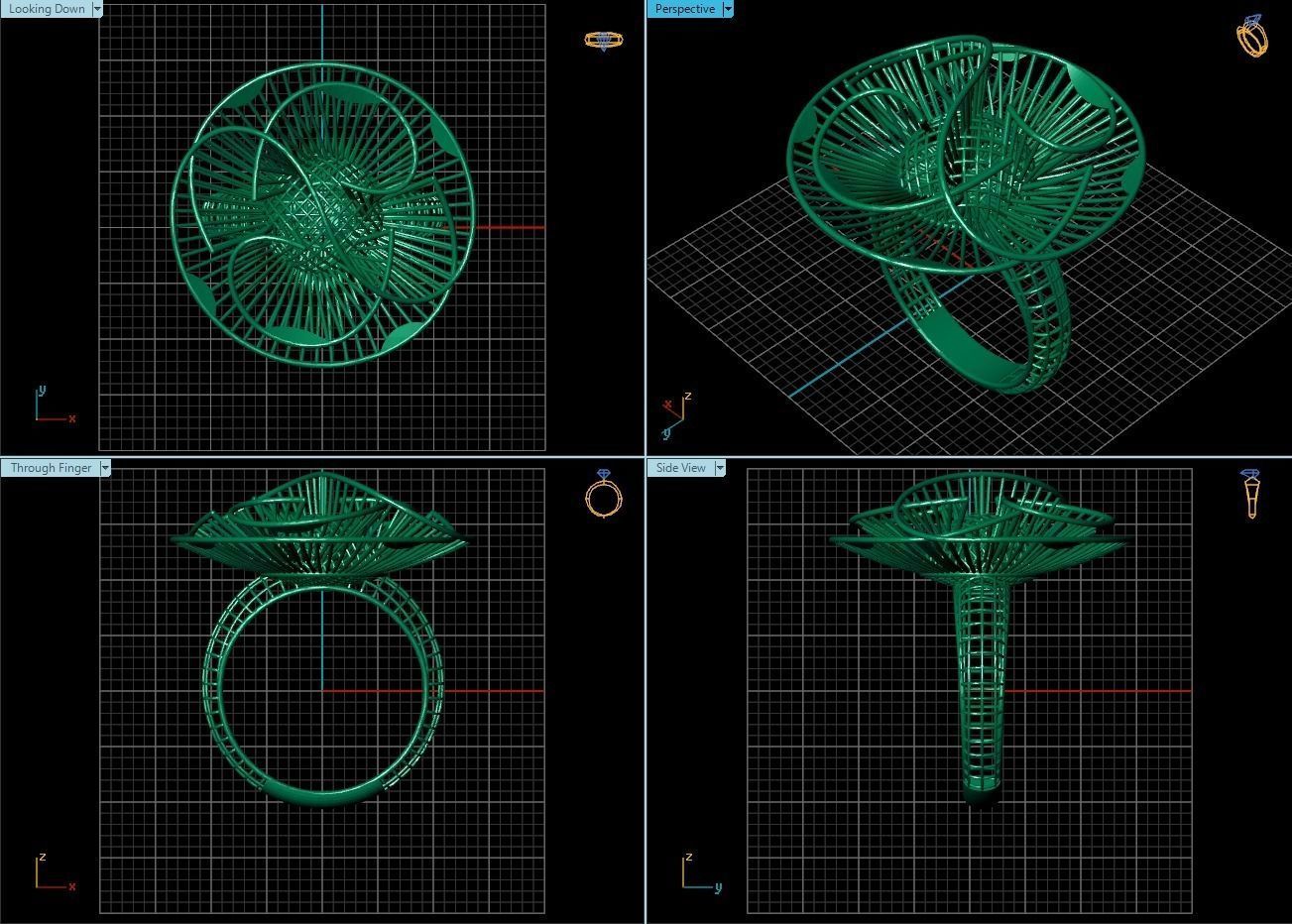 Ring ultra vision 3D print model_2