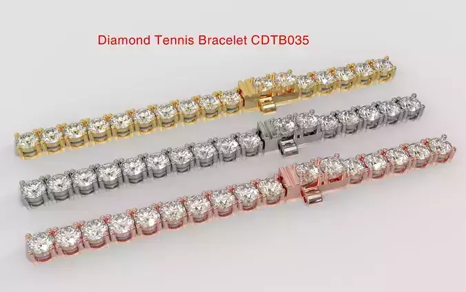 Diamond Tennis Bracelet CDTB035