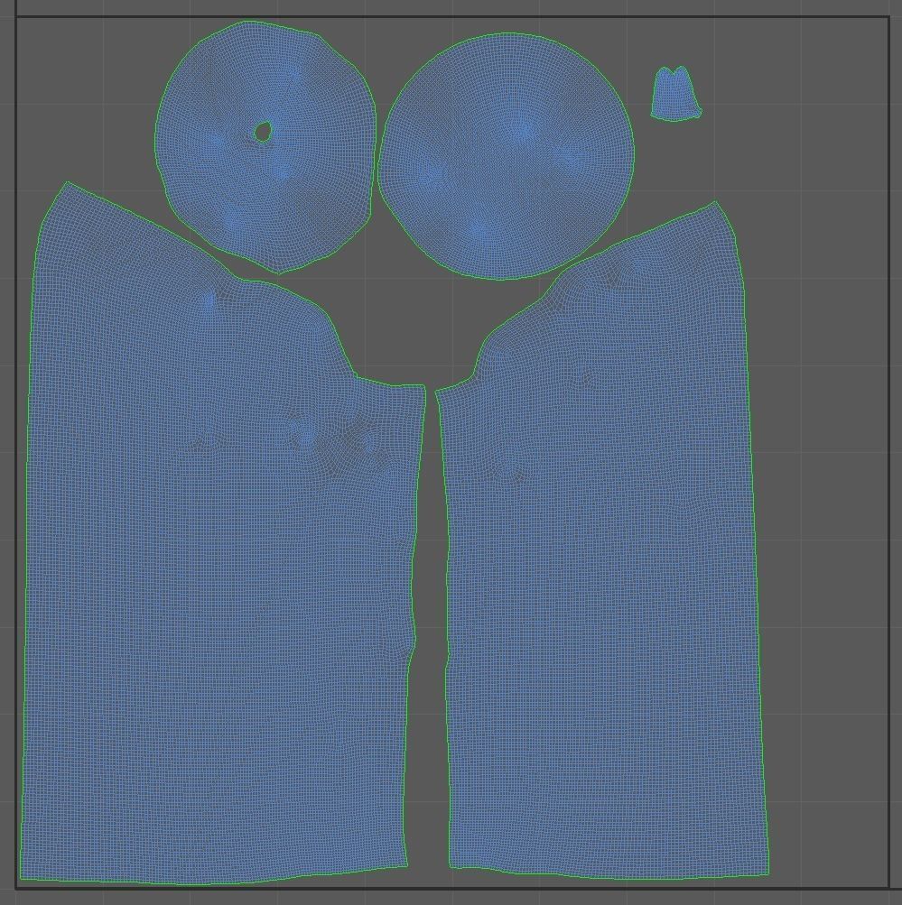 Old candle 3D model_8