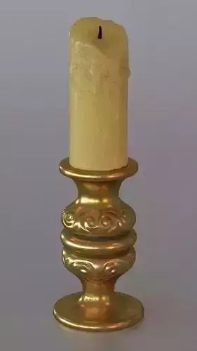 Old candle