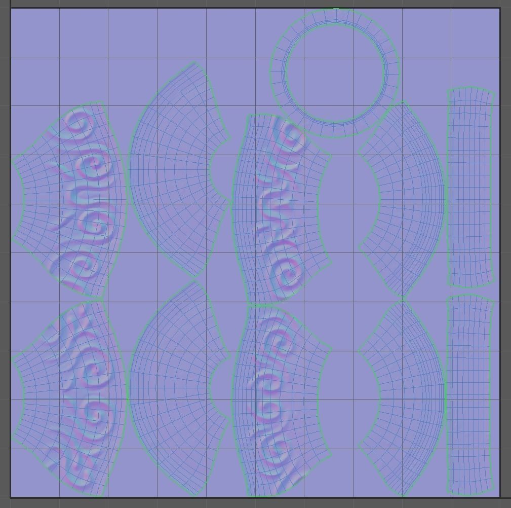 Old candle 3D model_7