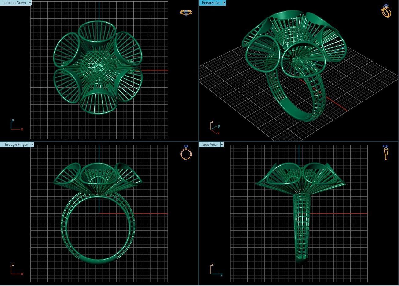 Ring ultra vision 3D print model_2
