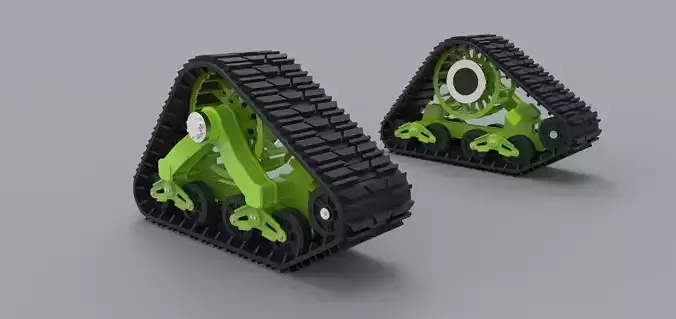 Mattracks Suspension tracks 3D model