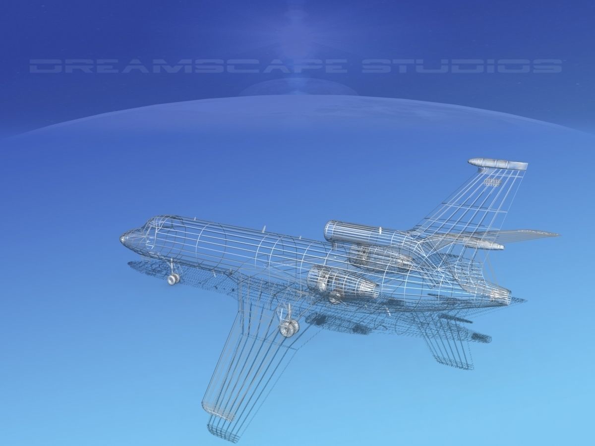 Dassault Falcon 900 Bare Metal 3D model_16