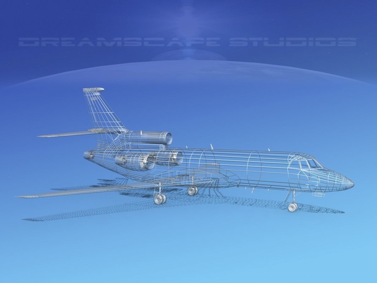 Dassault Falcon 900 V12 3D model_10