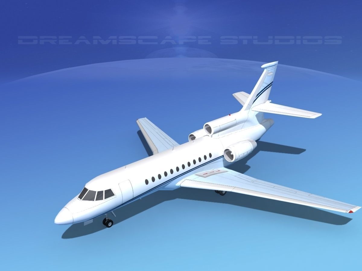 Dassault Falcon 900 V13 3D model_9