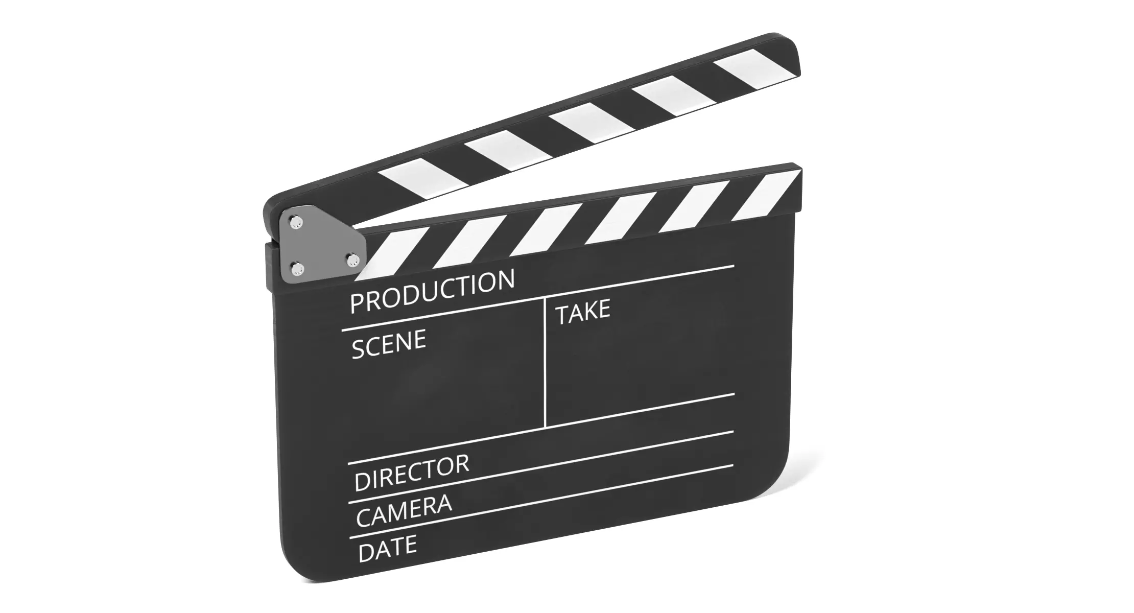 Clapboard - Film Director Clapper Slate 3D model