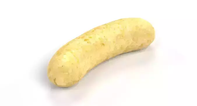 Corn Puff - Extruded Snack 3D model 7