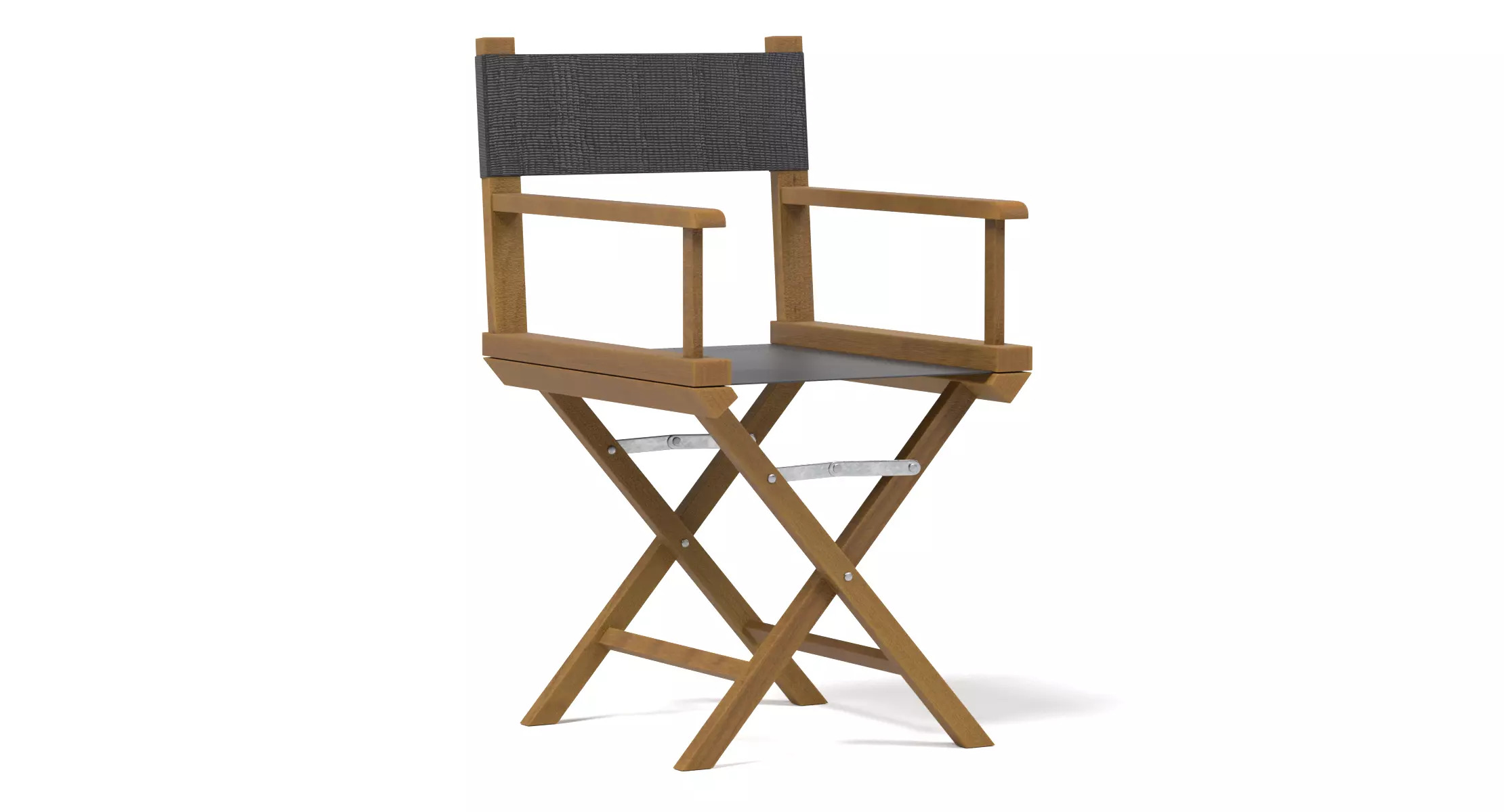 Director Chair - Folding Canvas Seat 3D model