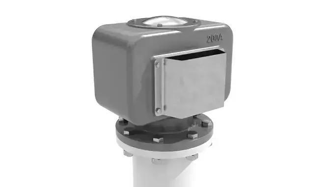 JIS 200A Air Vent Head 3D model