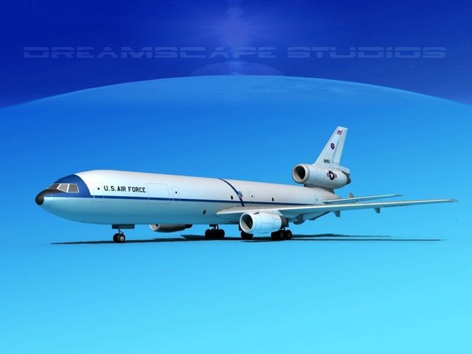 McDonnell Douglas KC-10 USAF 1 3D model