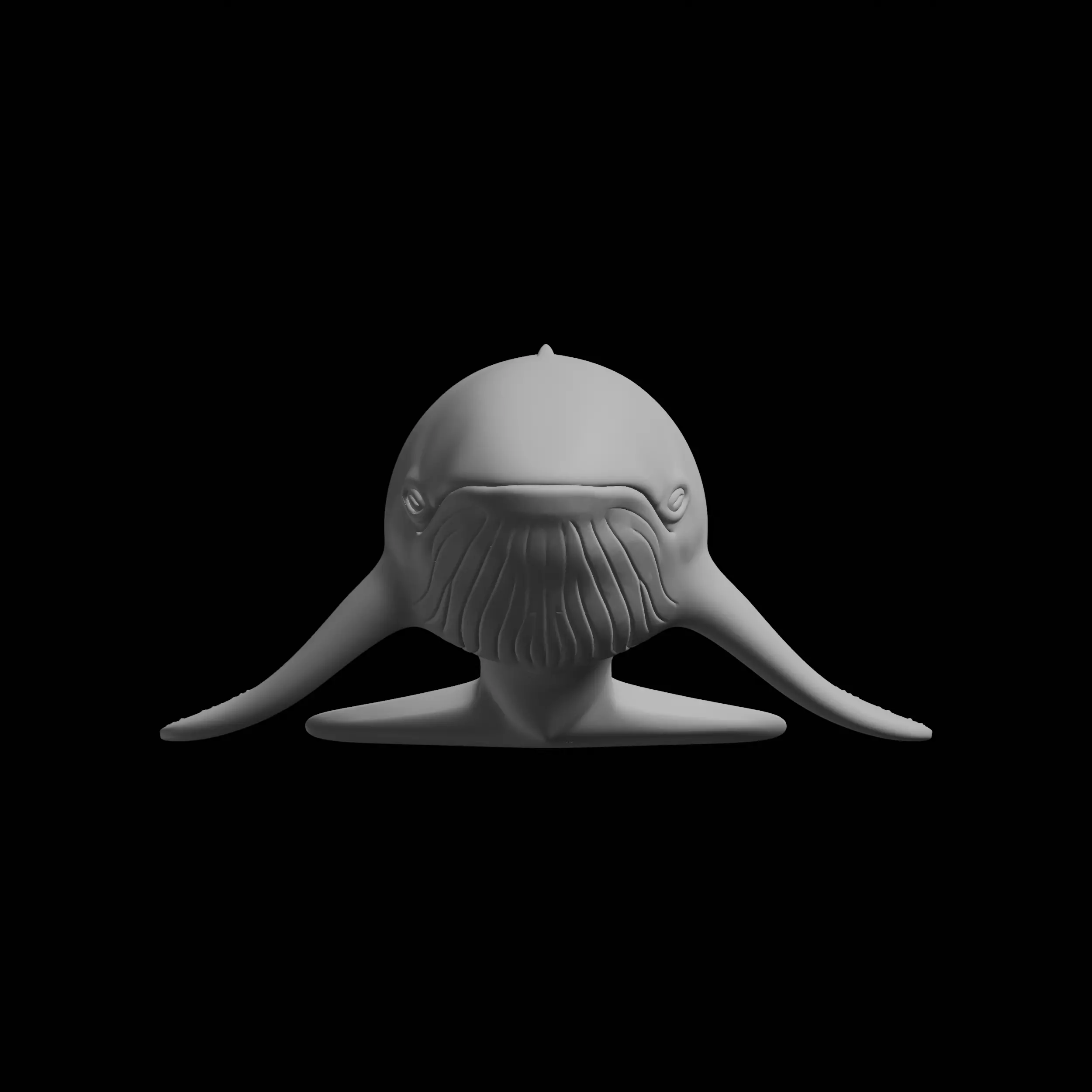 Whale Marine Animal Sculpture 3D print model