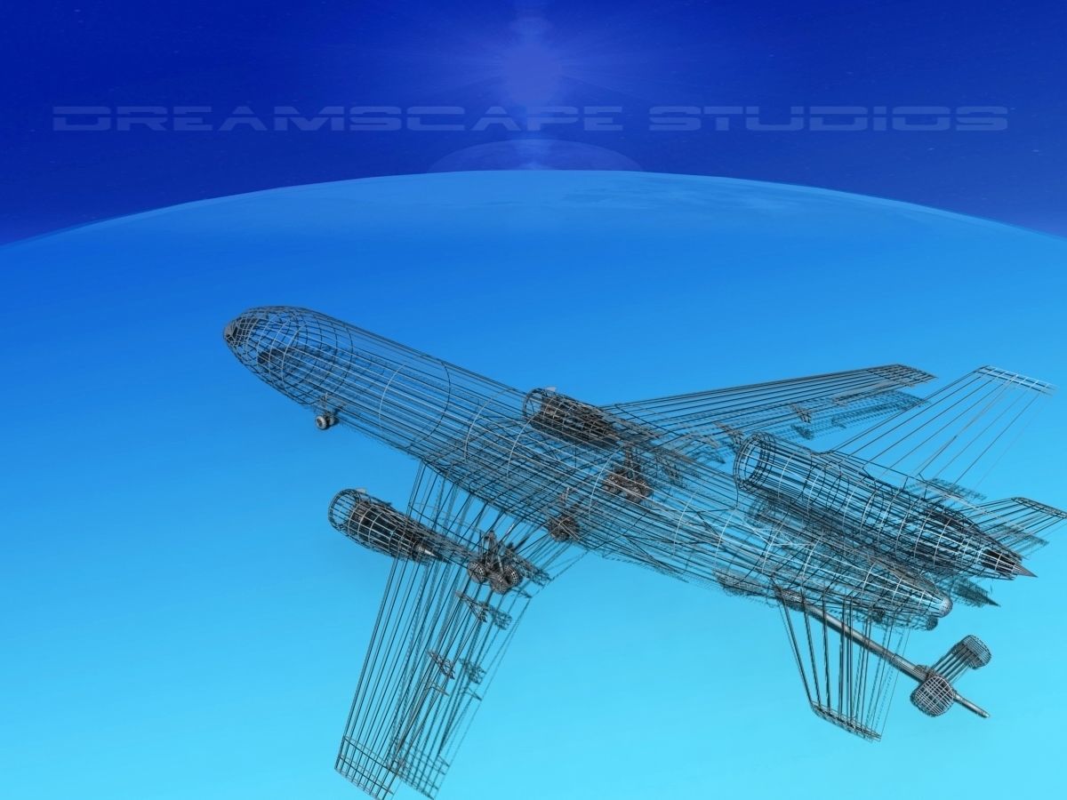 McDonnell Douglas KC-10 Unmarked 3D model_15