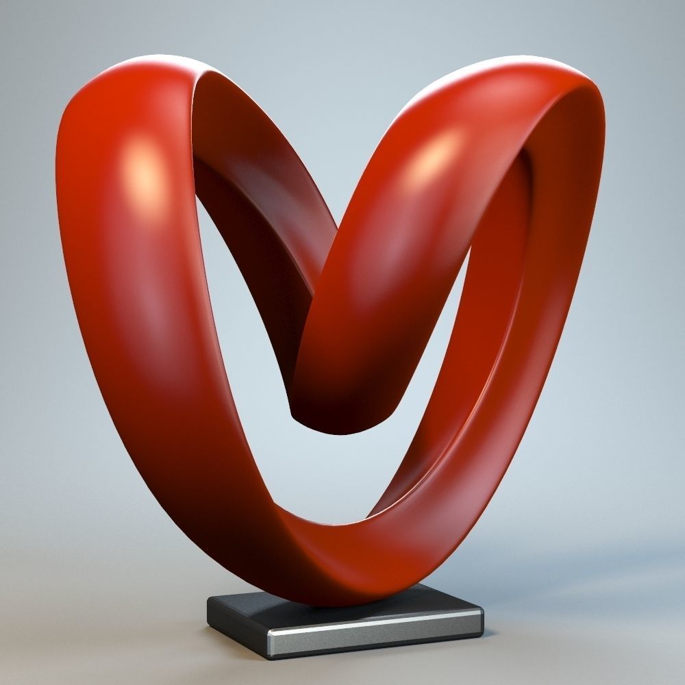 Abstract Figure m038 P 3D print model_4