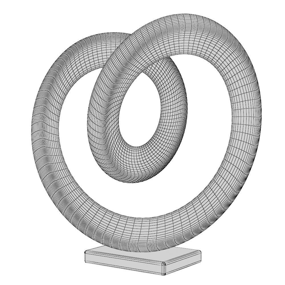 Abstract Figure 3D model_11