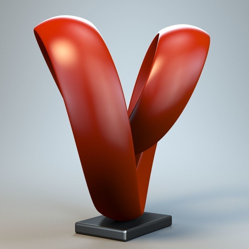Abstract Figure 3D model_3