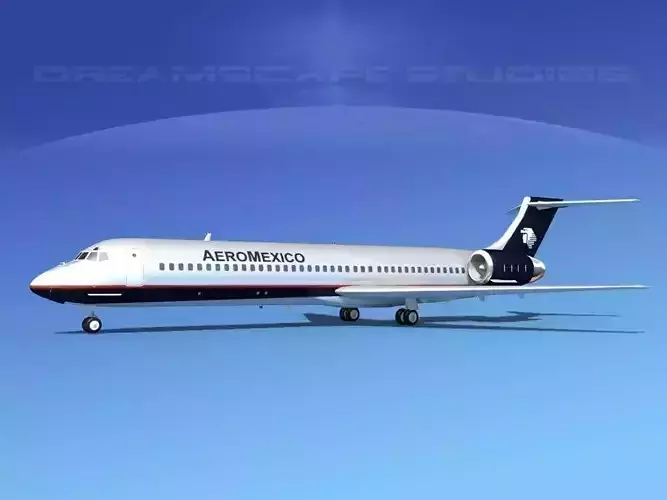 McDonnell Douglas MD-87 Aero Mexico 1